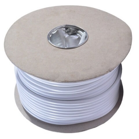 0.75mm 2 Core White Pvc Cable Drum