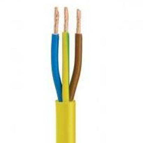 2.5mm yellow arctic cable