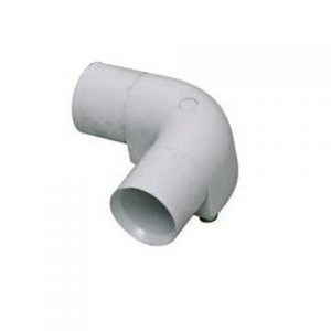 20MM White PVC Conduit Inspection Elbow