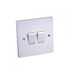 Axiom 2 Gang 2 Way 10A Switch