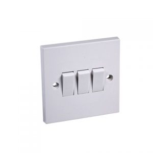 Axiom 3 Gang 2 Way 10A Switch