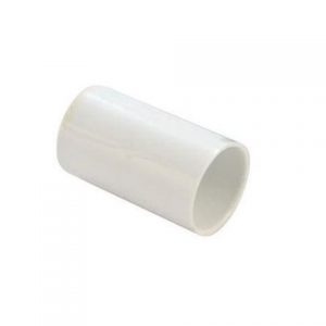 25MM White PVC Conduit Coupler