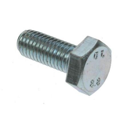 M10 X 80 HT Hex Set Screw BZP